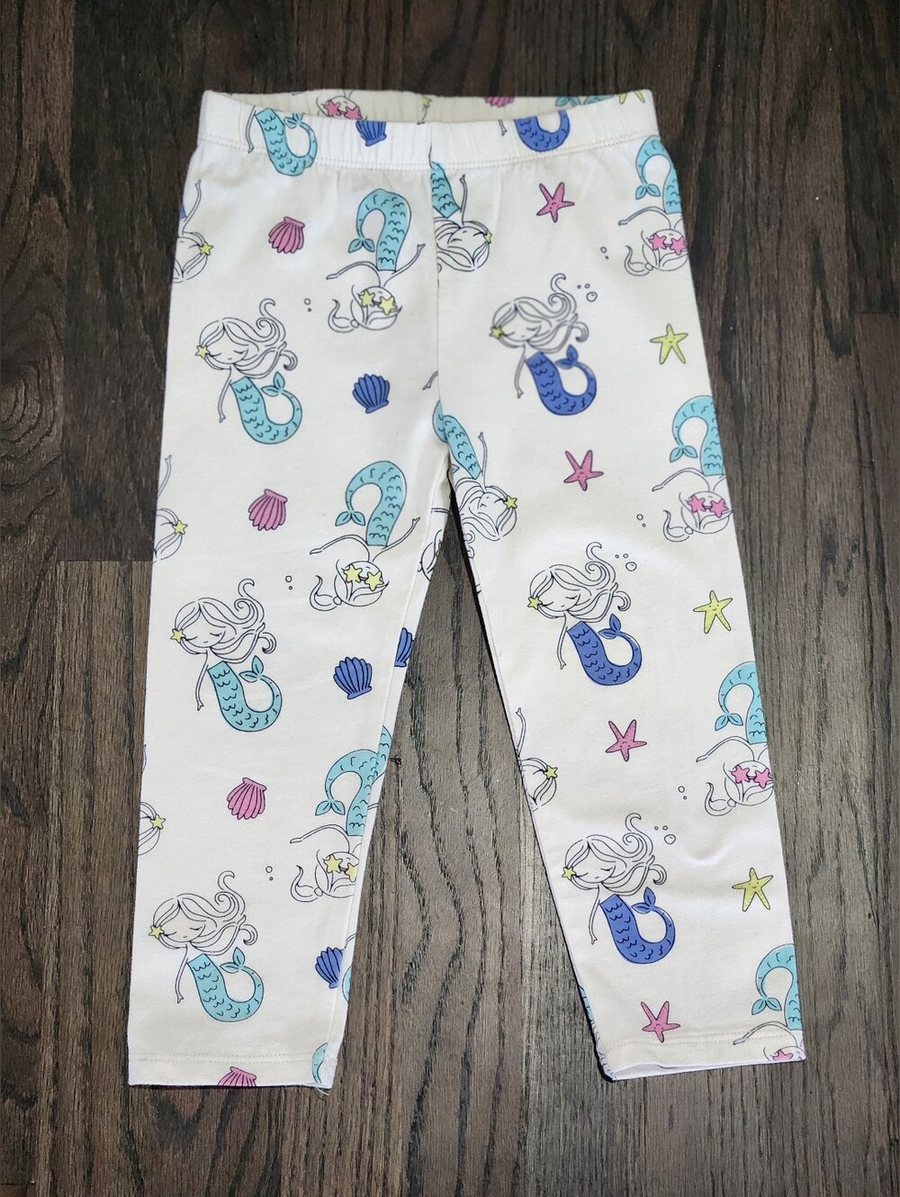 GAP Capri Leggings with Mermaid Print